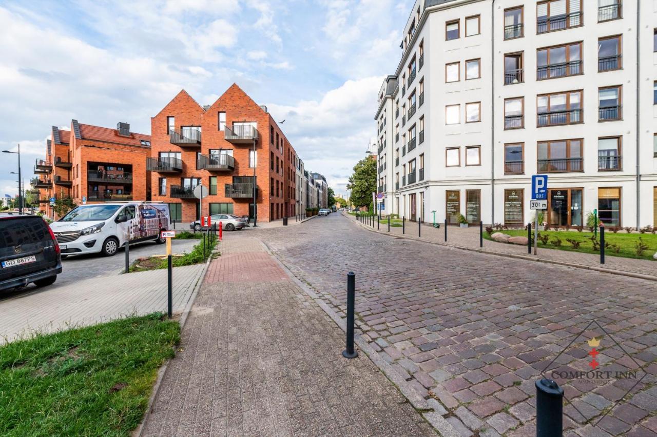 Comfort Inn Apartments - Gdansk,Angielska Grobla מראה חיצוני תמונה